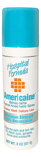 Hospital Formula Americain Benzocaina Anestesia Tópica Spray