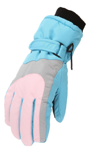 Guantes De Nieve De Alta Calidad Para Niñas, Niños, Esquí, W