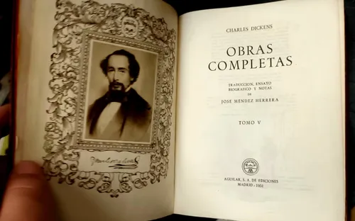 Charles Dickens Aguilar Obras Completas 4 Tomos 1950 (Usado)