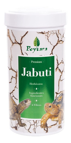 Ração Para Jabutis Poytara 300g - Quelônios Em Crescimento