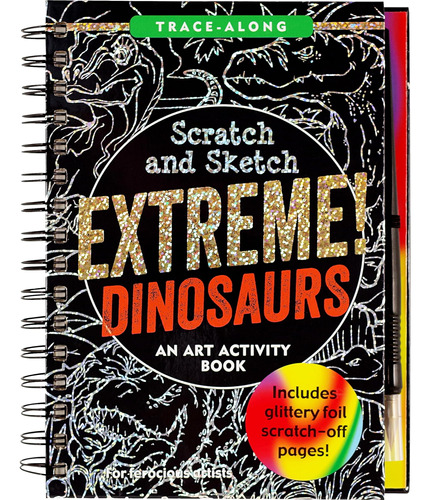 Libro: Scratch & Sketch Extreme Dinosaurs (trace Along)