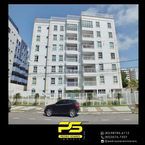 Imagem 1 de 7 de Cobertura Com 3 Dormitórios À Venda, 127 M² Por R$ 946.485 - Tambaú - João Pessoa/pb - Co0105
