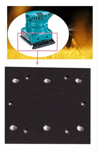 Base C/goma 039066005023 P/lijadora Ryobi S652 P440*