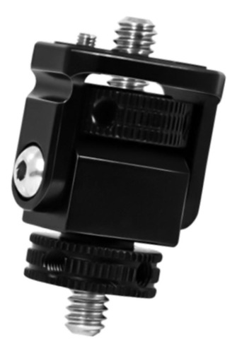 Pan Tilt Head Fluid Head Shoe Adaptador Mini 45mmx28mmx19 Mm