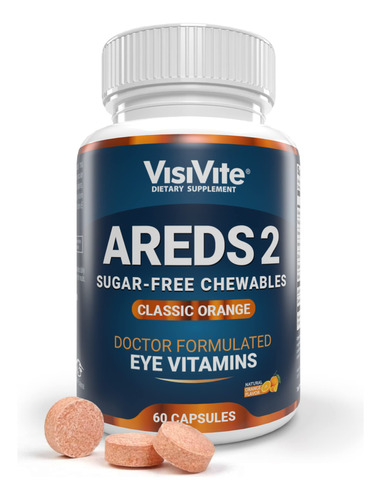 Areds 2 Vitaminas Para Ojos Sin Azcar, Alternativa A Las Gom