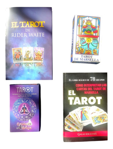 Tarot Rider Con Libro + Tarot Masella Con Libro Español