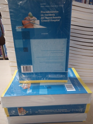 Procedimientos En Anestesia Del Massachusetts General Hospital 8 Ed, De Levine. Editorial Panamericana En Español