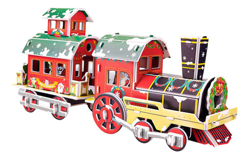 Diy Casas De Navidad Decoración Actividades Favor De Tren L