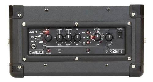 Amplificador Blackstar ID Core Stereo 10 para guitarra de 10W color negro 220V