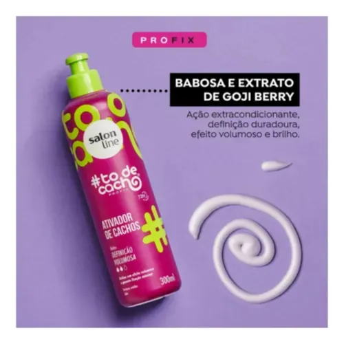 Salon Line Oleo Puro Coco + Activador Definición Y Volumen
