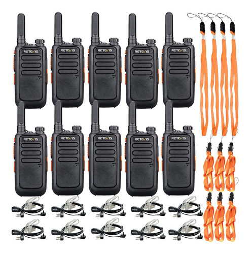 Retevis Rt69 Walkie Talkies Para Adultos, Radios De Dos Vías