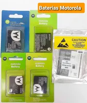 Comprar Baterías Para Celulares Motorola En Su Empaque Originales