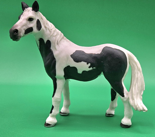 Yegua Caballo Pinto Figura Juguete Plástico Regalo Niño