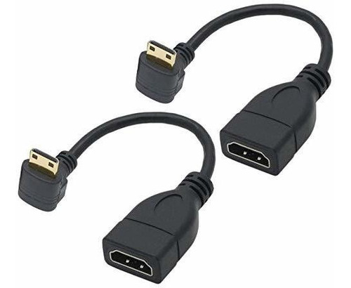 Cable Hdmi - Adaptador De Cable Hdmi De Alta Velocidad De 90