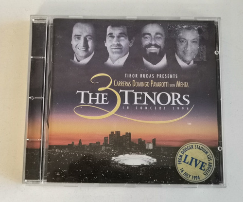 Cd Original Carrera Domingo Pavarotti - The 3 Tenors