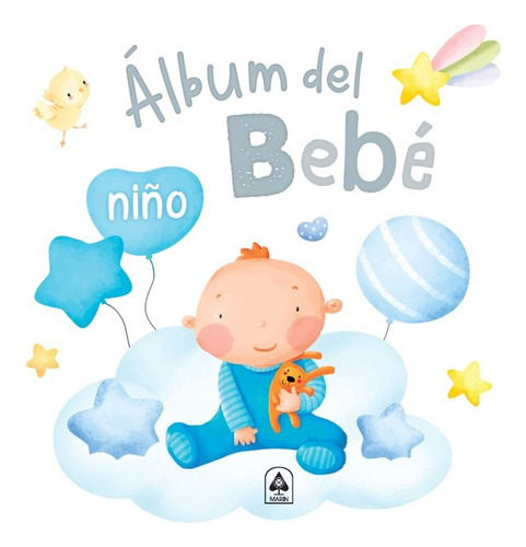 Álbum De Bebé - Niño: Mi Primer Año, De Vários Autores. Editorial Marin, Tapa Dura, Edición 2023 En Español, 2023