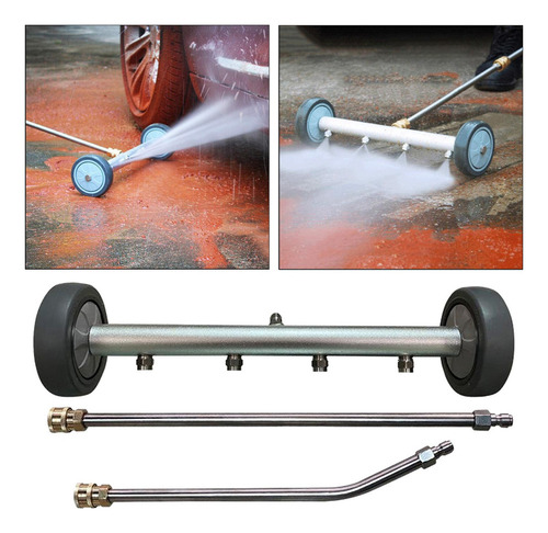 Lavadora de alta presión con escoba de agua para debajo del coche, 15 colores Fix Frequency Fix