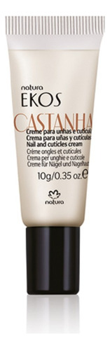  Crema Para Uñas Y Cuticulas Castaña Ekos Natura 10g