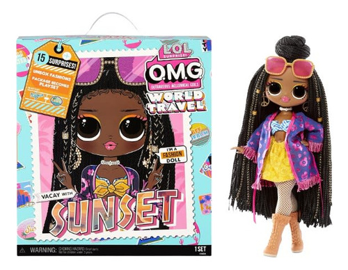 L.o.l Surprise! Muñeca O.m.g World Travel Vacay With Sunset