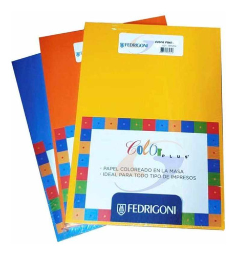 Papel Color Plus A4 80grs. X250 Hojas Serviciopapelero