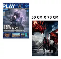 Kit Definitivo Final Fantasy Xvi: Pôster + Revista Playgames