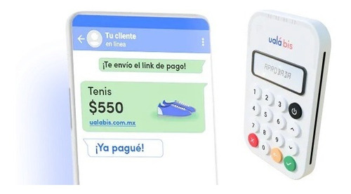 Imagen 2 de 2 de Lector De Tarjetas Ualá Bis Acepta Tarjetas De Crédito
