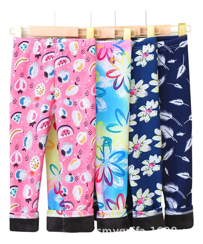 Ropa Para Bebés Y Niñas, Leggins Gruesos Y Cálidos Para Invi