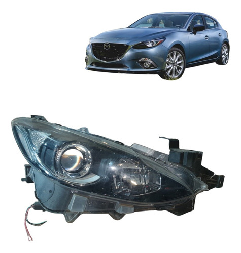 Optico  Rh Mazda Mazda 3 2015/2019 Tailandia Depo