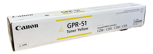 Toner Original Canon Gpr 51 Amarillo