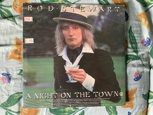 Rod Stewart A Night On The Town(vinyl) - 1ra Edición(1976)