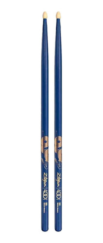 Palillos Zildjian 5b Punta Madera Blue 400º Aniversario