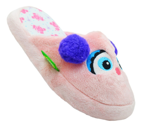 Plaza Sésamo Pantufla Infantil 93204-1-a Rosa Abby Cadabby