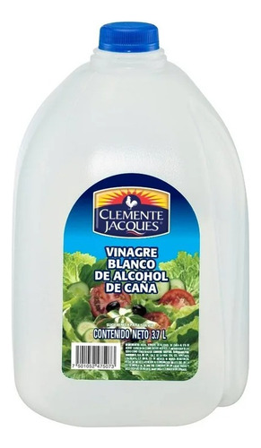 Vinagre Blanco Clemente Jacques De Alcohol De Caña 3.7 L