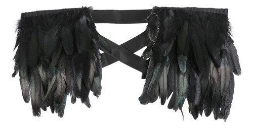 Mantón De Plumas, Capa De Plumas, Chal Para Puesta En