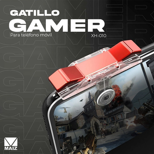 Gamepad Gatillos Duo Botones L1 R1 Ajustable Gamer Celular
