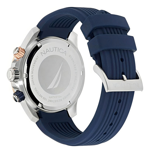 Reloj Para Hombre Nautica One Napnof304 Azul
