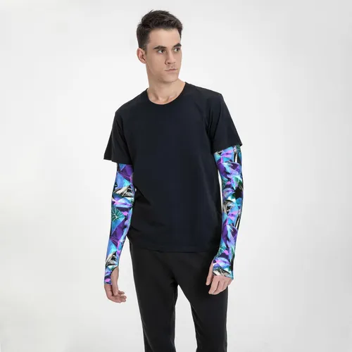 Cvfghjokc Mangas De Brazo De Enfriamiento Geometricas Colori