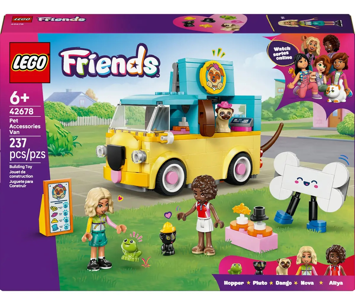 Lego Friends Van Acessórios Para Animais De Estimação 42678