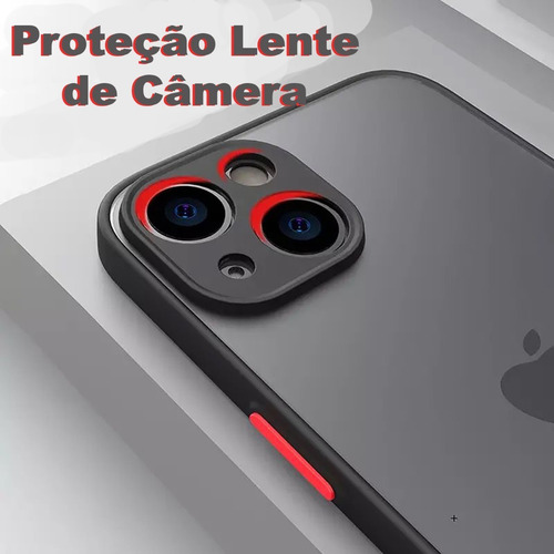 Capa Case Capinha Para iPhone 16 6.1 Translucida Ant Impacto