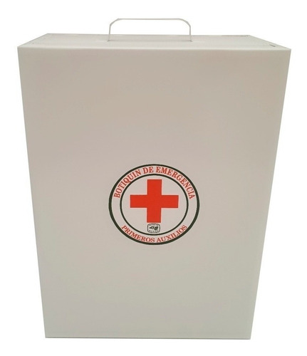 Botiquin De Emergencia Mediano Blanco 31 X 22 X 8 Cod 853