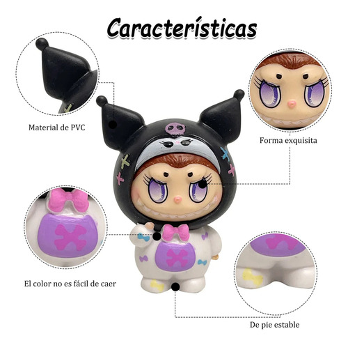 Muñecos Labubu Juguetes Coleccionables Regalos Peluche