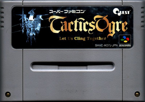 Tactics Ogre - Famicom Super Nintendo - Jp Original (Usado)