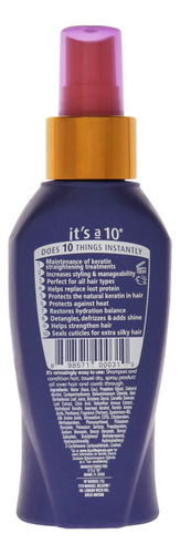 Queratina Miracle Leave In Plus De Its A 10 Para Unisex, 120
