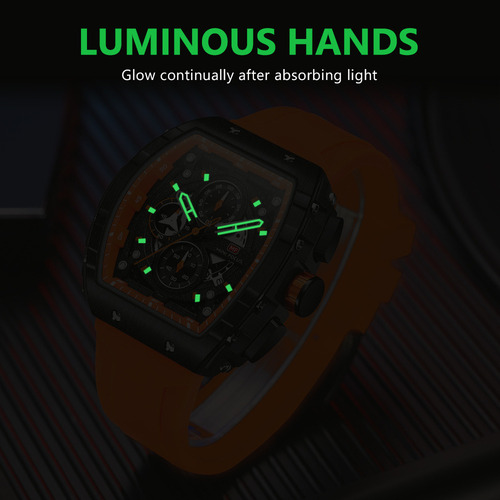 Reloj Cronógrafo Luminoso Mini Focus Mf0399