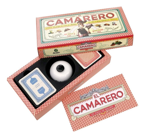 Imagen 2 de 6 de Juego de mesa El camarero Maldón