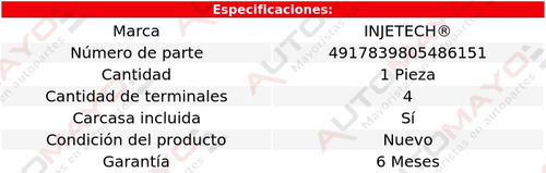 Un Sensor Flujo Aire Maf Injetech Focus L4 2.0l 2000-2005