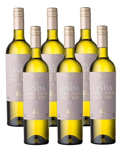 Vinho Luigi Bosca La Linda Chardonnay 750ml 06 Unidades