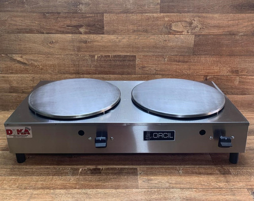 Imagem 4 de 6 de Panquequeira Máquina De Panqueca Dupla A Gás Profissional