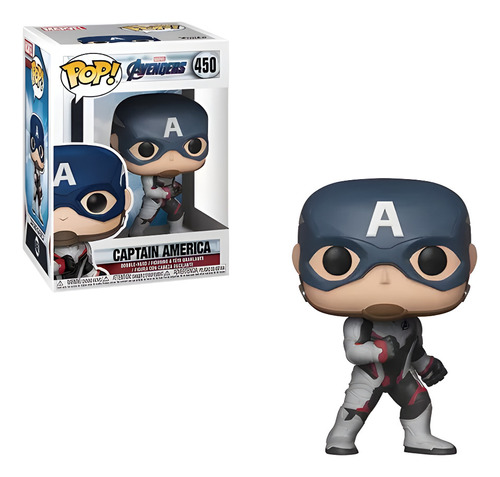 Captain America 450 Avengers Endgame Funko Pop Steve Tony