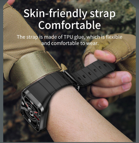 Imagen 9 de 10 de Reloj Gps Smartwatch Bluetooth Running Distancia Calorías